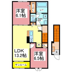 カーサ・コルーテ　新庄の物件間取画像